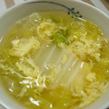 もりはん's cooksnap of when they made 白菜と卵のスープ.