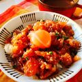 ryu☆ryu's cooksnap of when they made イナダのユッケ丼.