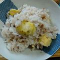 かな３＊'s cooksnap of when they made 栗ご飯 純粋に栗を味わえます.