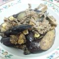 ひむとも's cooksnap of when they made ハンバーグのリメイクで茄子の肉味噌炒め.
