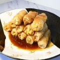 大魔女's cooksnap of when they made マコモダケの肉巻き.