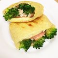 ゆうこっち♪♪♪'s cooksnap of when they made 油揚げinツナマヨチーズ豪華版♪ハム入り.