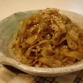 pirorian's cooksnap of when they made 酸っぱいキンピラ.