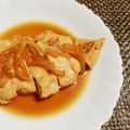 華村‘ｓ☆キッチン's cooksnap of when they made 簡単♪鶏胸肉スタミナ照り焼き♪新玉添え.