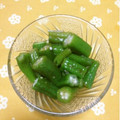 ぽぽきゅ's cooksnap of when they made オクラのわさび和え.