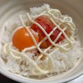 ひんべえ's cooksnap of when they made 濃厚で旨い、明太バターマヨ、卵かけご飯！.