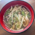 すももの's cooksnap of when they made *ヘルシー* きのこの生姜スープ.