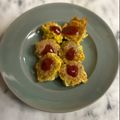ナピト's cooksnap of when they made 冷凍焼売ピカタ（卵液残りを使って）.