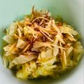 azbjbn's cooksnap of when they made レンジdeキャベツのおかか和え＊生姜入り.