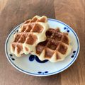 あこ(*'▽'*)'s cooksnap of when they made ベルギーワッフル.