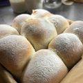万亀 大良's cooksnap of when they made ちぎりぱんHB★ふわふわ★ヨーグルト.
