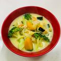 あっこ姉's cooksnap of when they made ゴロゴロかぼちゃの豆乳スープ.