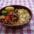 milkypeco's cooksnap of when they made お弁当にピッタリコーンバターコンソメご飯.