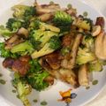 仮面ライダーフォーゼ's cooksnap of when they made ブロッコリーとちくわの中華風コクうま炒め.