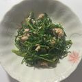 カミーユ クローデル's cooksnap of when they made ごま香る！若芽ひじきのツナ和え＊.