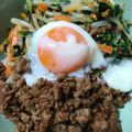 ゆーーーも's cooksnap of when they made 簡単！子供も食べれるビビンバ！.