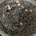 ちゃんブリ's cooksnap of when they made クロアチアの味？？　真っ黒イカ墨リゾット.