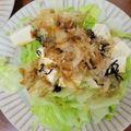 クックM96XDX☆'s cooksnap of when they made レタスと豆腐の焼き海苔たっぷりサラダ.