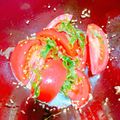 プー♡'s cooksnap of when they made トマトと大葉のさっぱりサラダ【作り置き】.