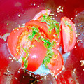 プー♡'s cooksnap of when they made トマトと大葉のさっぱりサラダ【作り置き】.