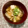 ふたごゆき's cooksnap of when they made 舞茸・豆腐・油揚げの味噌汁～♪.