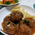 ととろ＆めい's cooksnap of when they made お弁当に☆煮るだけ簡単ミートボール.