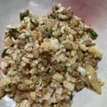 Xx447xX's cooksnap of when they made コンビーフハッシュのチャーハン.