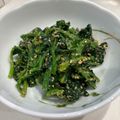 ああーちゃｎ's cooksnap of when they made 簡単美味♡ほうれん草のごま和え.