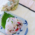 みっちゃん❇️68's cooksnap of when they made しば漬の雑穀米&もち麦&白米のお握り♫.