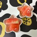 puniＫ's cooksnap of when they made 簡単！おいしい！スイカの皮漬け.