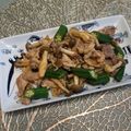 クレイプメートル's cooksnap of when they made オクラと豚肉の炒め物.