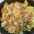 *けいこっこ*'s cooksnap of when they made 春キャベツと豚肉のフライパン蒸し　　　　.