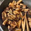 ラテpon's cooksnap of when they made しゃきしゃき蓮根★味噌バター.