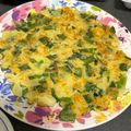 あや（｡・ｗ・｡）'s cooksnap of when they made チーズ好きさんへ＊ニラチーズチヂミ＊.
