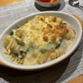 にことん's cooksnap of when they made ★超簡単★ポテトとペンネのグラタン.