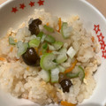 Blue's cooksnap of when they made しめじと油揚げの白だし炊き込みごはん。.