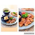 runa10's cooksnap of when they made 豚ロースウスターご飯に合うトンテキ☆簡単.