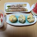 よちりん's cooksnap of when they made ポテトサラダを茶巾に♪.
