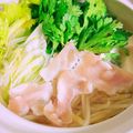 のんべぇヒロ's cooksnap of when they made 柚子胡椒で食べる白だし鶏しゃぶ鍋.