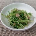 シマシマ35's cooksnap of when they made 豆苗とツナのレンチン和え.
