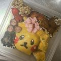 けい's cooksnap of when they made ポケモン ピカチュウ お弁当 キャラ弁.