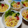 うたかた。's cooksnap of when they made スーパーのあの味を練乳で☆マカロニサラダ.
