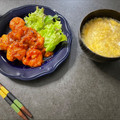 ♡はな1204♡'s cooksnap of when they made 卵がふわとろ！中華たまごスープ.