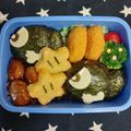 景と浩's cooksnap of when they made キャラ弁☆スーパーマリオ　キラーのお弁当.