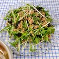 在宅勤務のおじさん's cooksnap of when they made ＊水菜とツナのチョレギサラダ＊。.