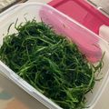 Amerixx's cooksnap of when they made わが家のおかひじきナムル.