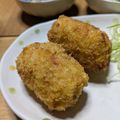 tamispada's cooksnap of when they made ほっぺが落ちる♡かにクリームコロッケ♡.