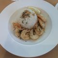 schwach 0316's cooksnap of when they made エビとニンニクのバター炒め(簡単中華料理.