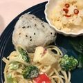 こつゆ514's cooksnap of when they made ごまたっぷり♪としらす干しのおにぎり.