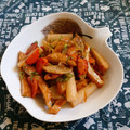 ﾁｲﾁｬﾝﾏﾏ's cooksnap of when they made 韓国おかず♪トッポギとさつま揚げ炒め.